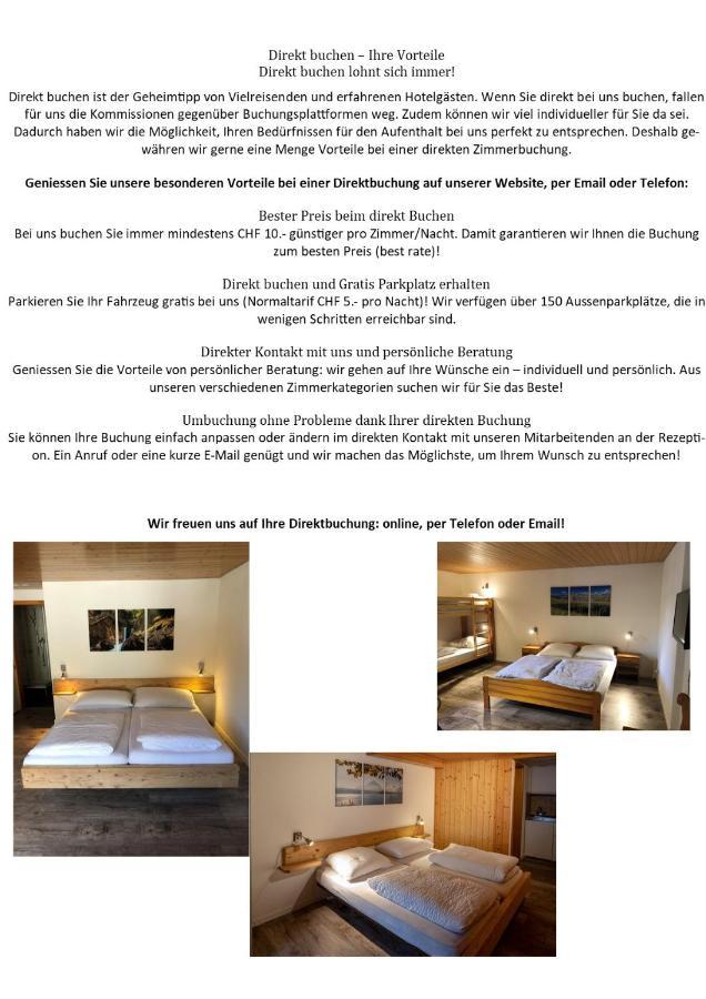 Hotel Restaurant Simplon 프루티겐 외부 사진